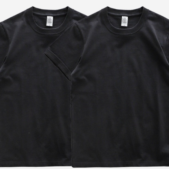 Heavyweight Pure Cotton Short-Sleeve T-Shirt