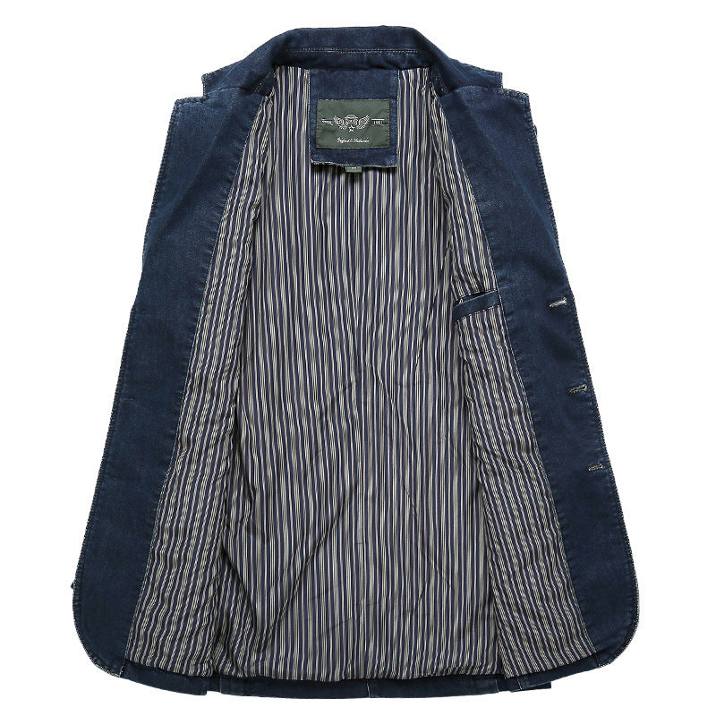 Mens Casual Denim Jacket