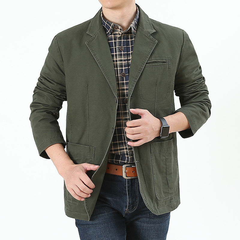 Mens Casual Denim Jacket