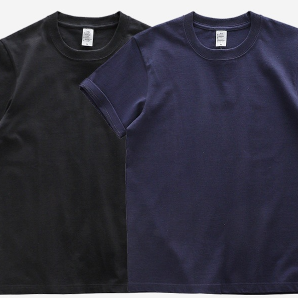 Heavyweight Pure Cotton Short-Sleeve T-Shirt