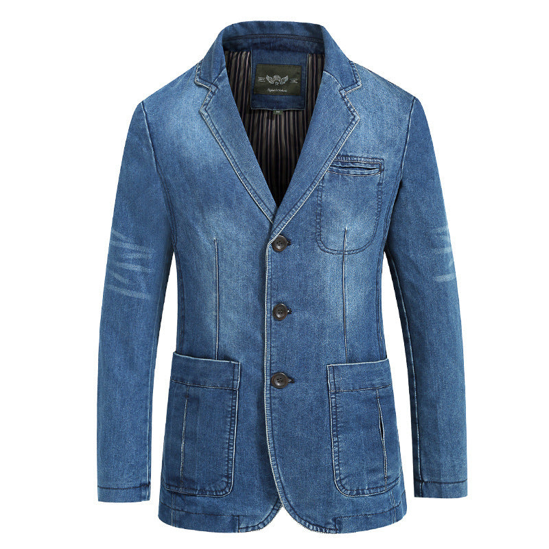 Mens Casual Denim Jacket